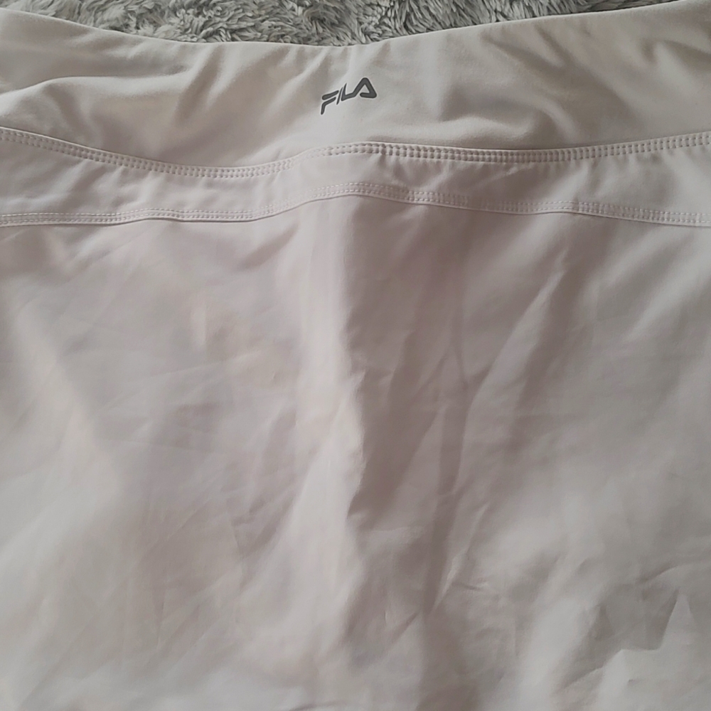 Fila white tennis skirt size small petite